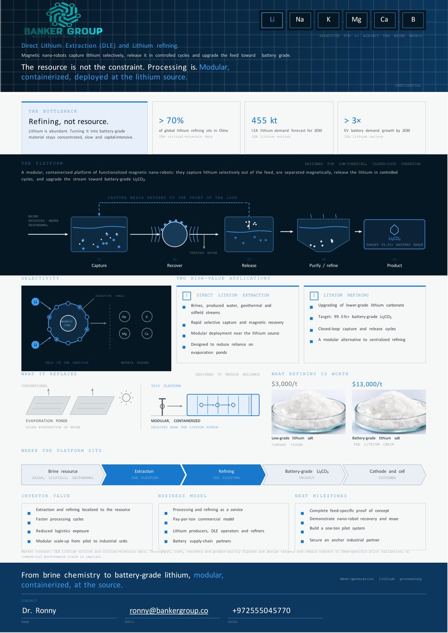 NanoLit one-pager, first page